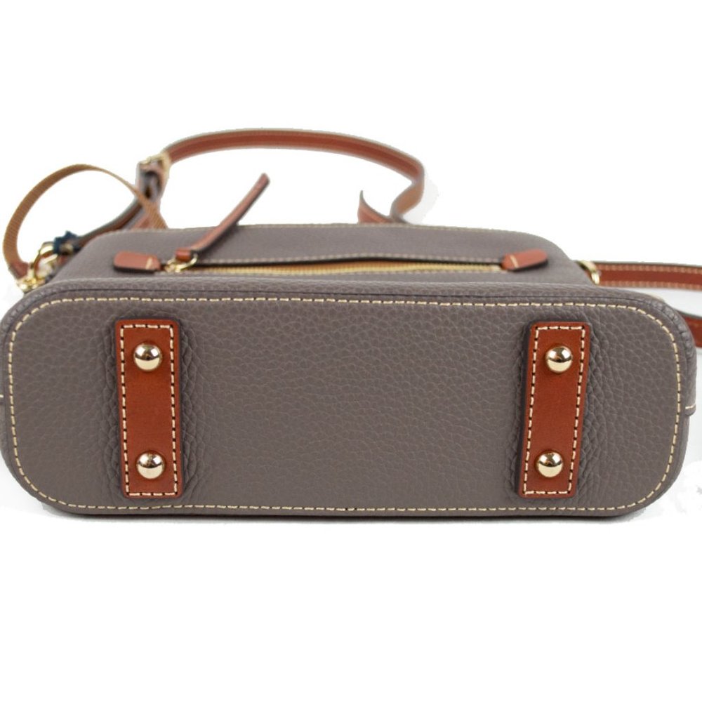 Dooney & Bourke Pebble Grain Zip Elephant Color Crossbody - Picture 11 of 16